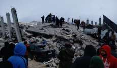 الصحة السورية: ارتفاع عدد ضحايا الزلزال في سوريا إلى 111 قتيلا و516 مصابا
