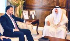 سلام التقى وزير النقل القطري: أكد استعداد الدوحة لمساعدة لبنان بقطاع النقل وبالحصول على باصات