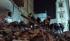 مقتل شخصين وإصابة 5 أشخاص جراء انفجار ببناء سكني شمال غرب إيران