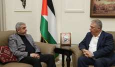 دبور التقى بيرم: نؤكد استمرار التنسيق والتعاون الفلسطيني اللبناني وتعزيزه
