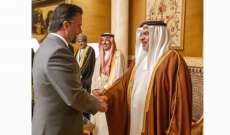 ولي عهد البحرين التقى امين سلام: ندعم الجهود العربية الرامية للدفع بعجلة التكامل الاقتصادي والاجتماعي المشترك