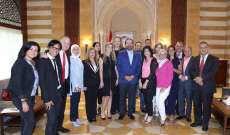 الحريري التقى سفيرة لبنان بالأمم المتحدة واستقبل الحراك العلوي ورئيس نادي الأنصار