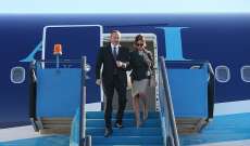 الرئيس الأذري يعّين زوجته نائبا له بموجب الصلاحيات الدستورية بالبلاد