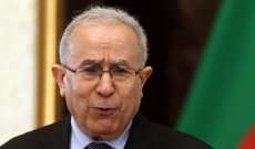 وزير الخارجية الجزائري أجرى مشاورات مع نظرائه العرب لوضع حد للقمع ضد الفلسطينيين