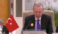 أردوغان: حكومة نتانياهو تعمل على تصعيد التوتر العسكري مع إيران من جهة وتواصل الهجمات على لبنان