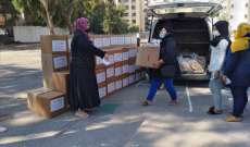 هيئة الإغاثة والمساعدات الإنسانية بدار الفتوى وزعت حصصاً غذائية على العائلات الفقيرة