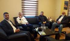 وفد من حزب الله زار رئيس بلدية صيدا محمد السعودي