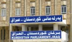 رئيس برلمان كردستان يحذر من حرب أهلية في الإقليم