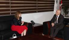 جبق عرض مع جمالي المشاريع الإستشفائية في طرابلس واستقبل سفيرة سويسرا ومديرة ال UNDP