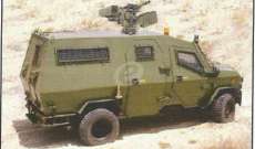 الاعلام الحربي: الآلية الإسرائيلية المستهدفة من طراز wolf وتتسع لثمانية جنود