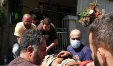 تعرض عامل سوري لصعقة كهربائية في يحشوش
