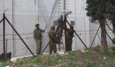 النشرة: قوة اسرائيلية تفقدت السياج الحدودي ما بين الغجر ووادي العسل