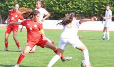 منتخب لبنان للشابات تحت 18 سنة في كرة القدم يحرز بطولة غرب آسيا