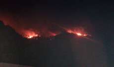 النشرة: إندلاع حريق في الأحراج على طريق عام قرطبا والأهالي يناشدون الجيش للتدخل