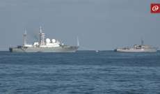 سفينة حربية أميركية تعبر مضيق تايوان الحساس