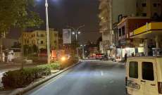 إنارة الشارع الرئيسي في مدينة زغرتا بواسطة الطاقة الشمسية