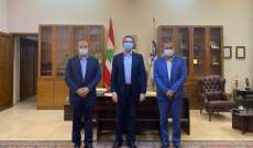 محافظ البقاع التقى وفد اللجنة الصحية لإدارة كوارث البقاع بحزب الله