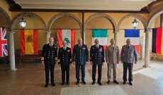 عون شارك باجتماع دعم الجيش في إيطاليا بحضور قادة جيوش إيطاليا وفرنسا وإسبانيا وألمانيا وبريطانيا