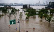 مقتل 13 شخصًا وتشريد أكثر من 1400 بسبب الأمطار الغزيرة في كوريا الجنوبية