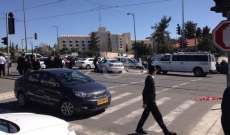 اصابة فلسطيني جراء تعرضه لعملية دهس جنوب مدينة نابلس