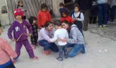 صندوق الزكاة وزع مساعدات على النازحين السوريين بقرى حاصبيا