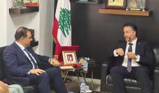 سلام التقى النصراوي مؤكدًا أهمية أعمال اللجنة اللبنانية- العراقية: الفرص واعدة وكبيرة جدا لشعبينا