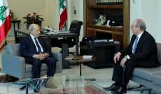 الرئيس عون عرض مع الشامي الإتصالات مع صندوق النقد الدولي