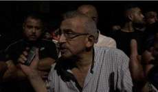 سعد شارك بالاعتصام في صيدا احتجاجا على الأوضاع الحياتية والانقطاع المتواصل للكهرباء