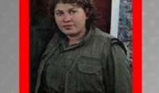 مقتل مسؤولة الجناح العسكري النسائي في "بي كا كا" بعملية للمخابرات التركية في سنجار
