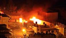الجيش الاسرائيلي: شبان فلسطينيين أحرقوا قبر النبي يوسف في نابلس