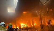 الدفاع المدني العراقي: وفاة طفلة في حريق فندق بمدينة كربلاء