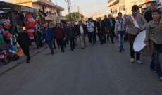 مسيرة كشفية في حلبا في ذكرى المولد النبوي