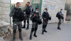 القوات الإسرائيلية اعتقلت 8 مواطنين من الضفة الغربية