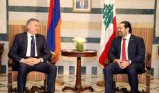 كارابيتيان: الشعب اللبناني يتمتع بالحكمة وسيواجه التحديات بكرامة ووحدة