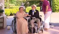 مسنان يتزوّجان على كرسي متحرك بحضور أبنائهما في استراليا