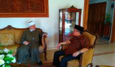 الجعيد ناقش مع السفير الإندونيسي ضرورة تحقيق الوحدة بين المسلمين