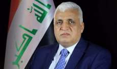 رئيس الحشد الشعبي: نعاهد العراقيين أن نكون خارج الاصطفاف السياسي