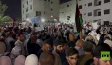 آلاف الأردنيين شاركوا في مسيرة حاشدة قرب السفارة الإسرائيلية في عمان تنديدا باغتيال حمية