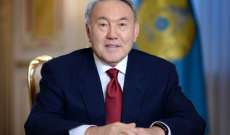 نور سلطان نزارباييف يدعم توكاييف لرئاسة قازاخستان