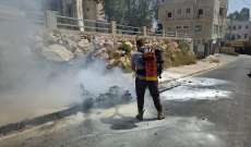 النشرة: سقوط اصابات باستهداف مسيرة اسرائيلية لدراجة نارية بين بنت جبيل وعيترون