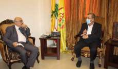 النائب عز الدين التقى السفير أبو سعيد: لدعم مسيرة الدولة في الإصلاحات