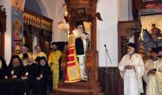 البطريرك يوحنا العاشر ترأس صلاة الشكر في كنيسة القديس جاورجيوس بحماة