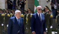 الرئيس الأميركي وصل إلى بيت لحم للقاء الرئيس الفلسطيني