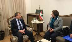 المديرة الاقليمة لمنظمة الهجرة الدولية: يشرفنا انضمام لبنان للمنظمة