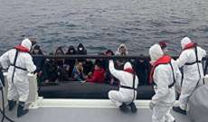 خفر السواحل التركية: ضبط 29 مهاجراً غربي تركيا كانوا يحاولون التوجه إلى أوروبا