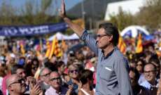 رئيس كتالونيا السابق:دولة إسبانيا هُزمت بالانتخابات البرلمانية للإقليم