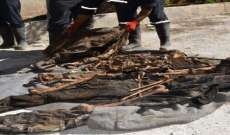 السلطات المحلية بمنبج السورية: العثور على مقبرة جماعية تضم رفات 30 مدنيًا قتلوا على يد 