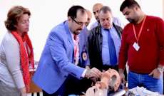 جامعة الجنان تستضيف دورة الإصابات بحالات الطوارئ للصليب الأحمر الدولي 