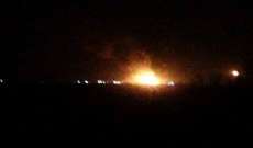 وزارة الإعلام السورية: حريق في معمل للغاز في الحسكة السورية نتيجة استهداف