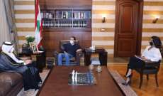 الحريري عرض مع السفير القطري الأوضاع العامة والعلاقات الثنائية بين البلدين